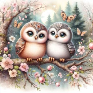 Узорные совушки