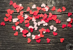 Фетровые сердечки