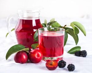 Морс из красных ягод