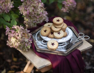 Гортензии и печенье