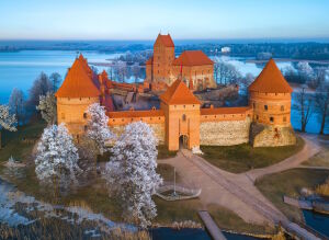 Тракайский замок Литва