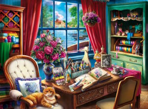 Кот рукодельницы