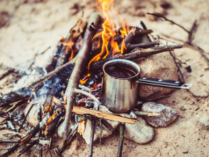 Кофе на огне