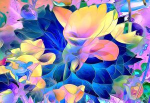 Абстракция цветов