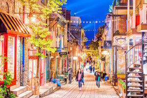 Яркая красивая улица