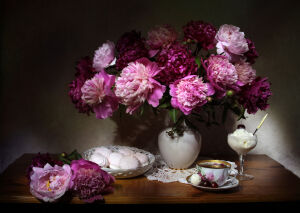 Пионы и мороженое