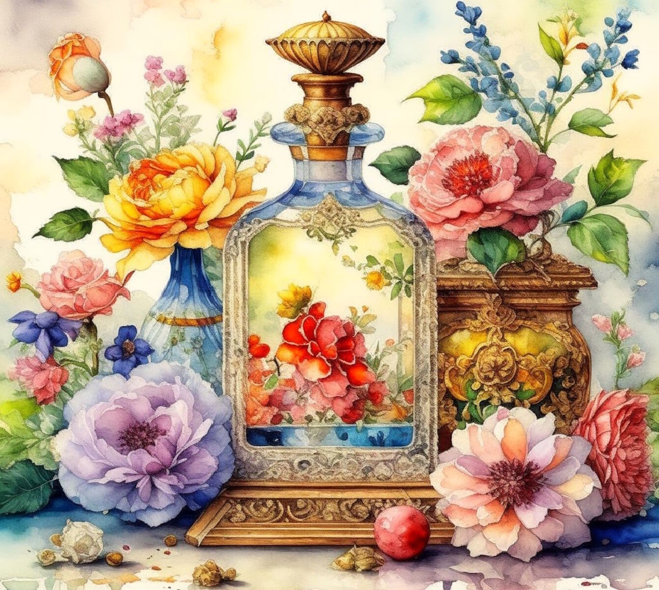 Винтажные флаконы