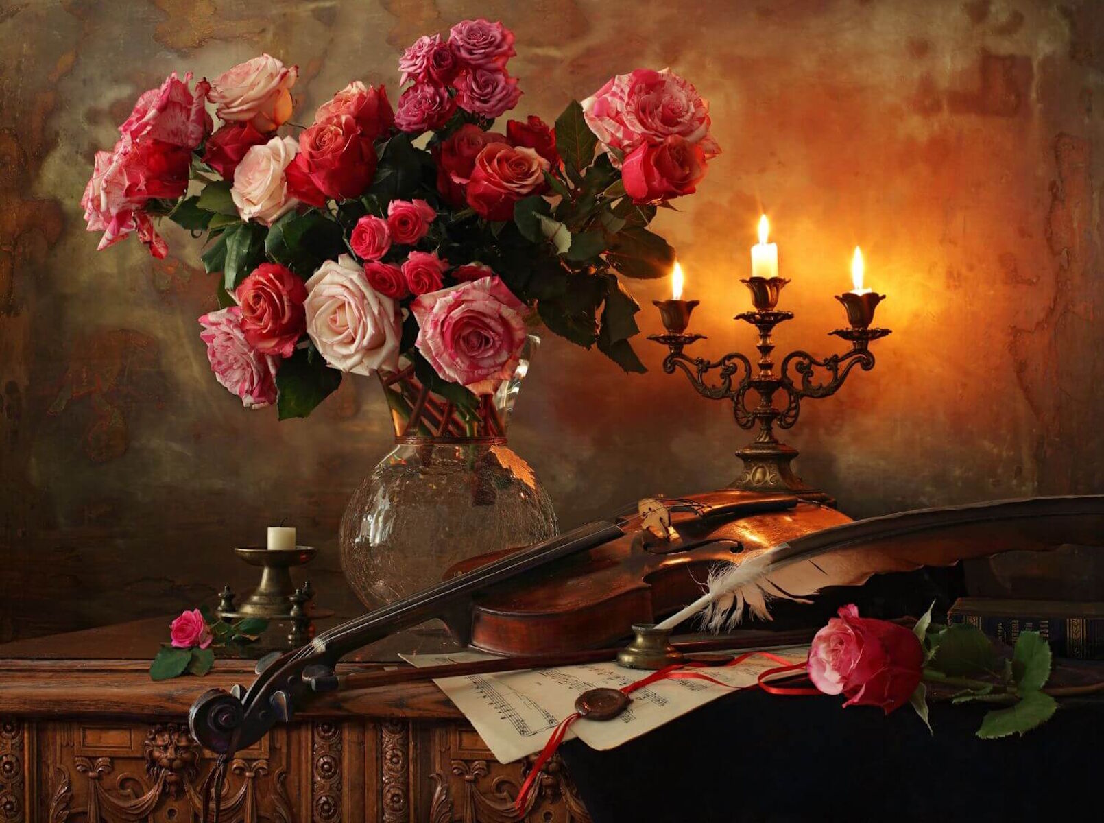 Музыка и розы