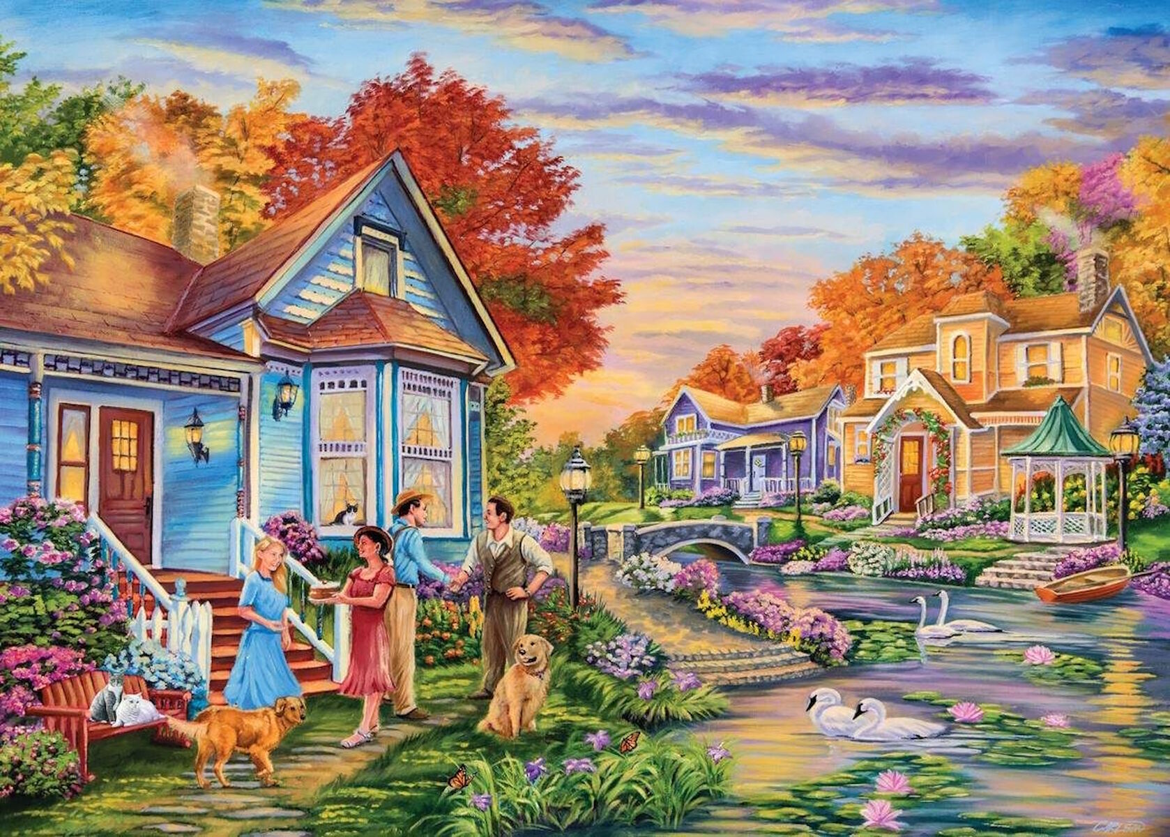 Дружные семьи