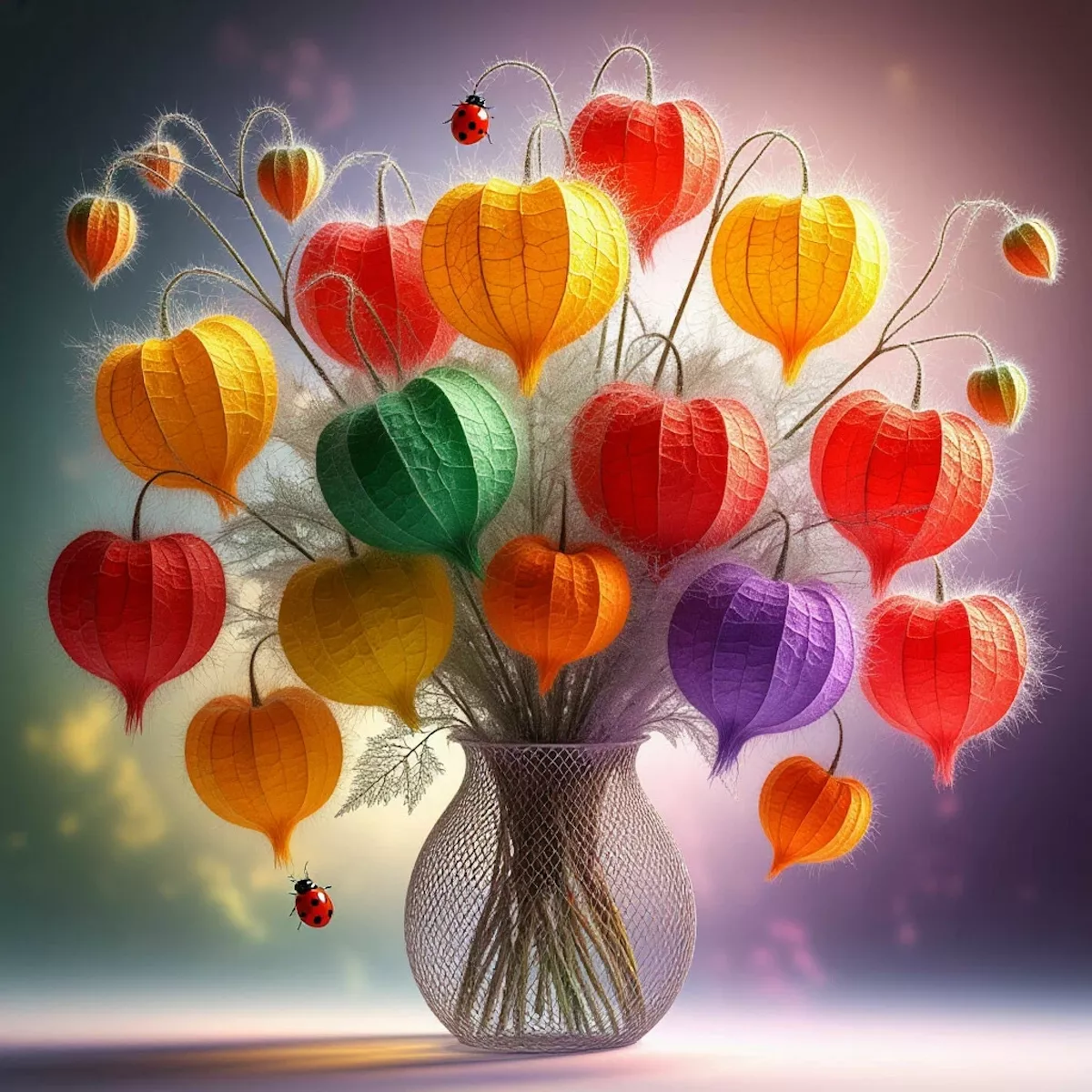 Цветной физалис