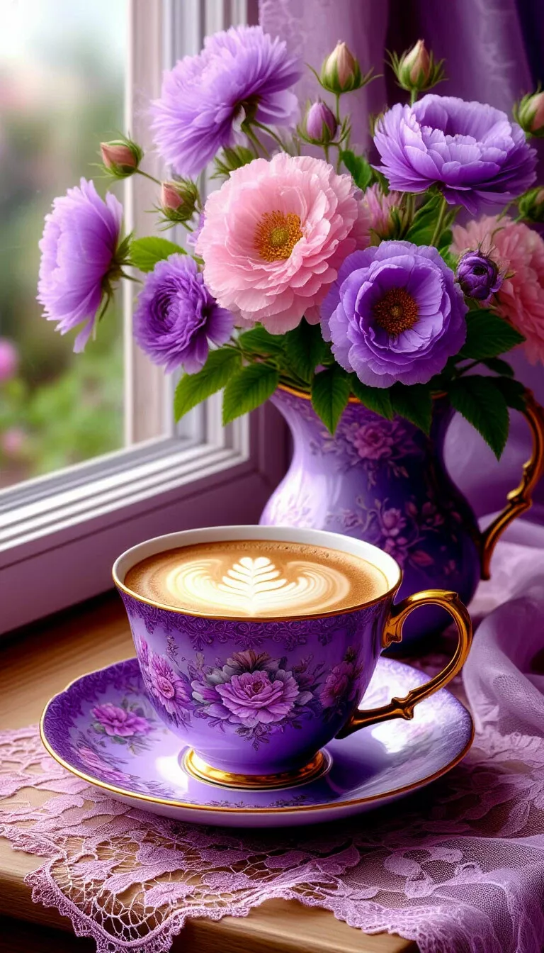 Кофе и салфетка