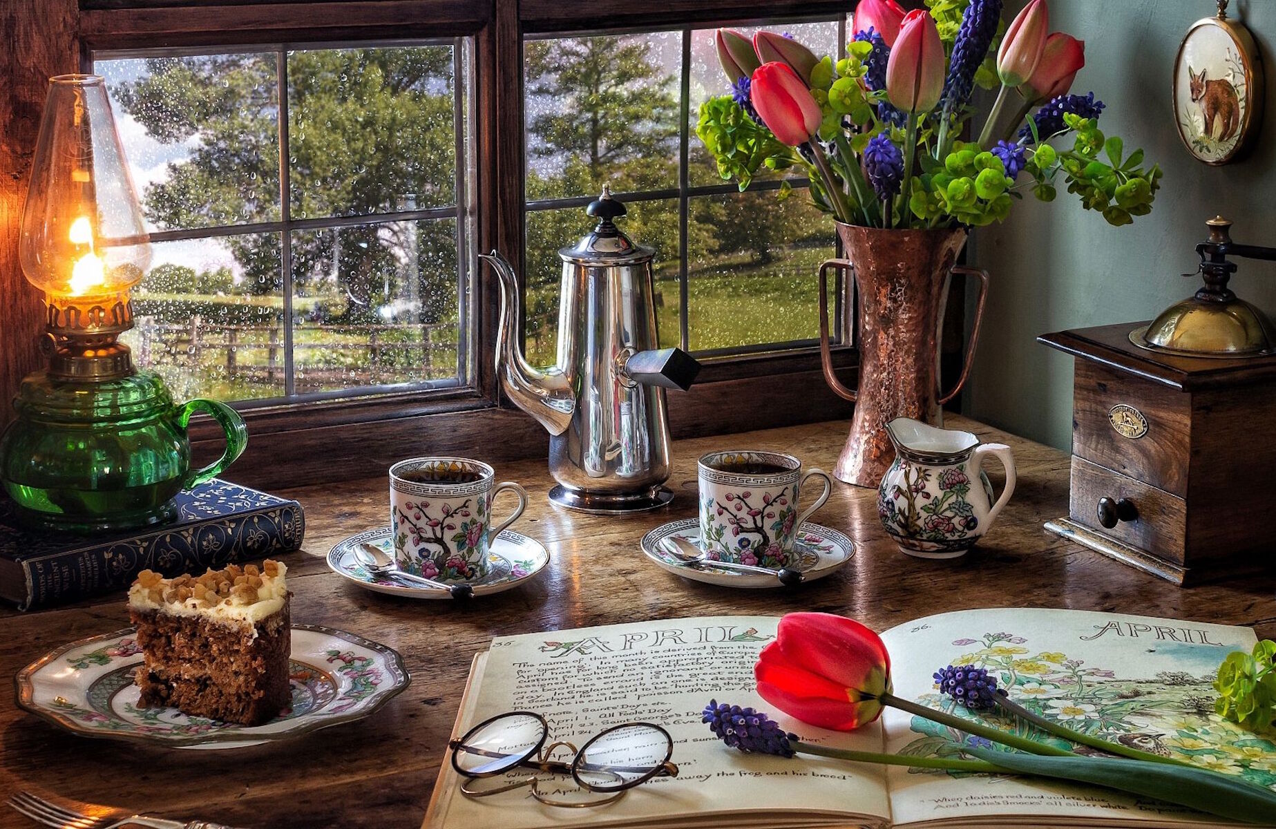 Тортик и кофе