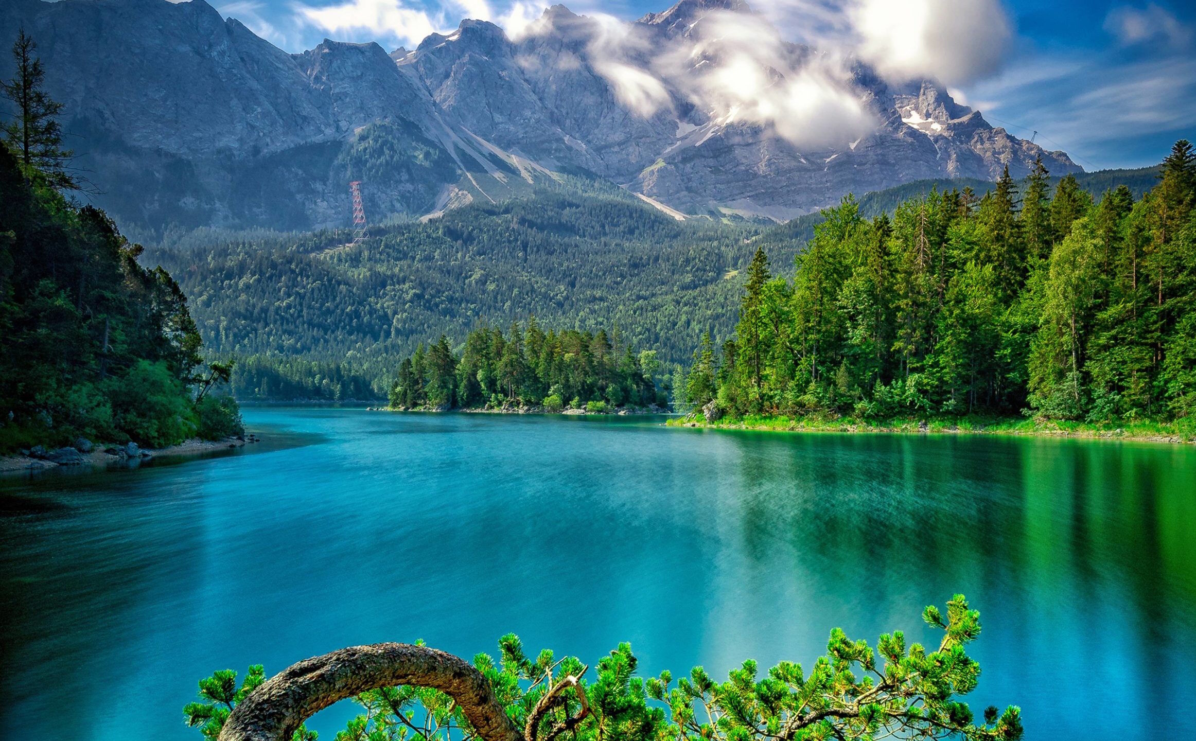 Озеро в Германии