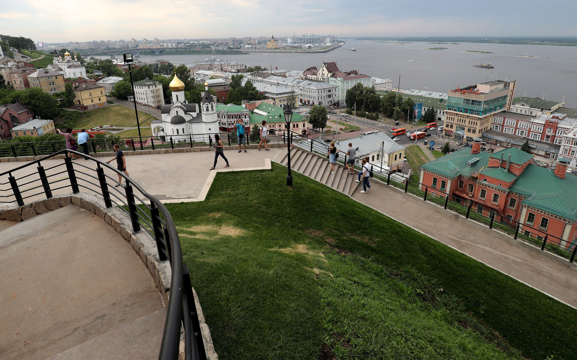 Набережная в Нижнем Новгороде