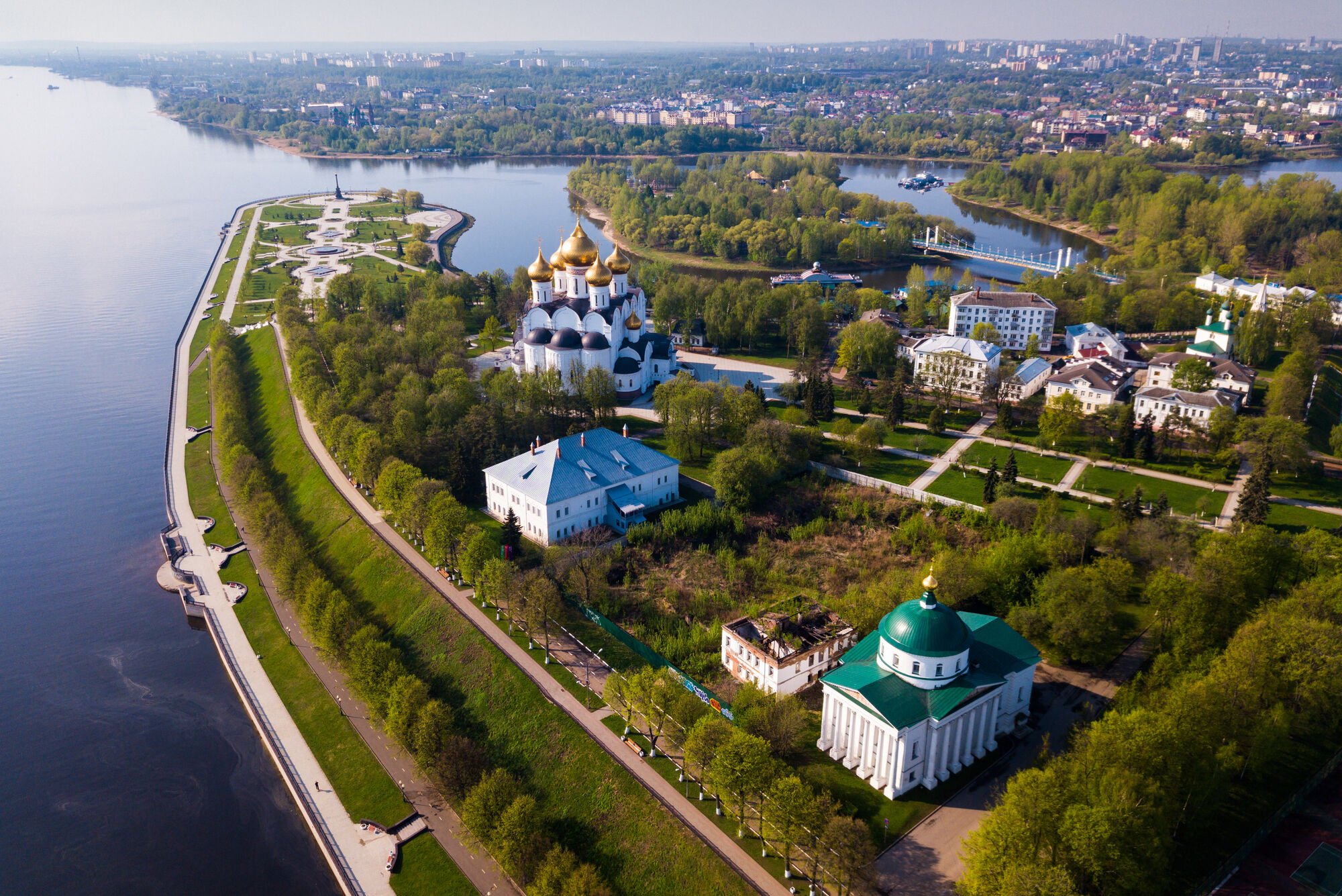 Набережная в Ярославле