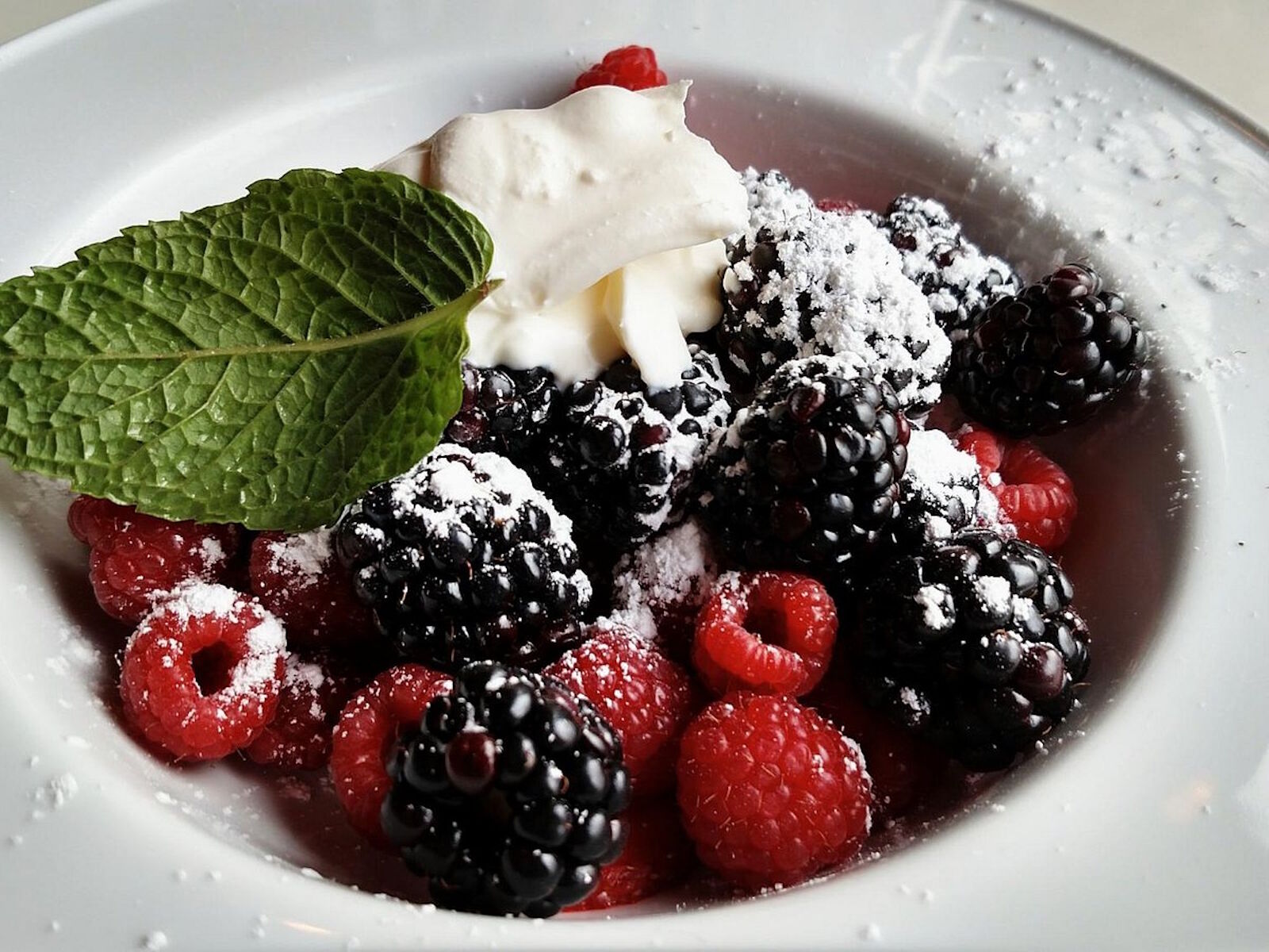 Ежевика с малиной