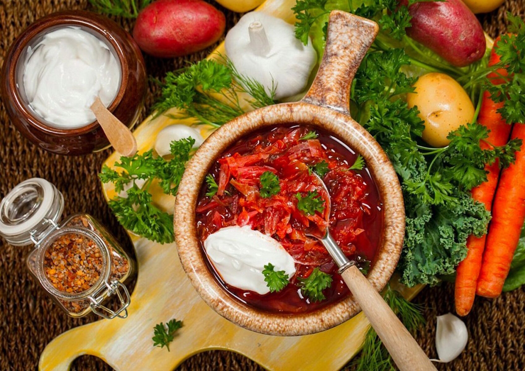 Наваристый борщ