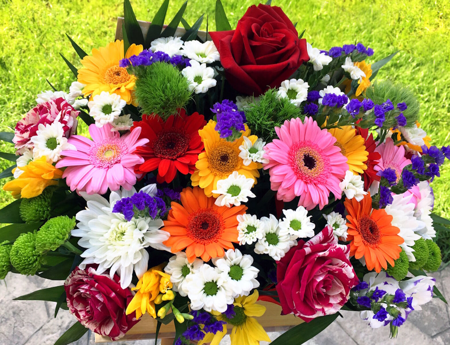 Красочный букет