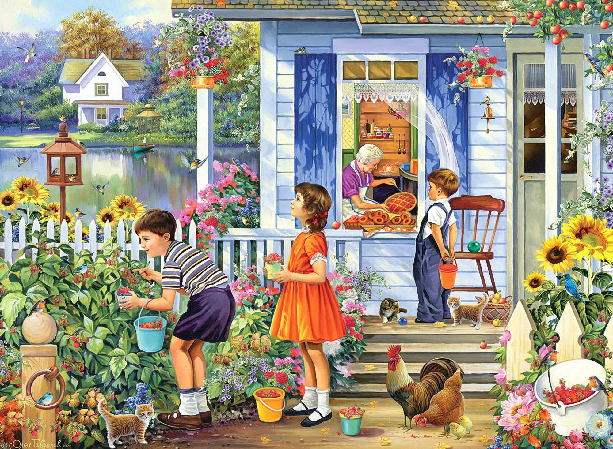 Бабушкины внучата