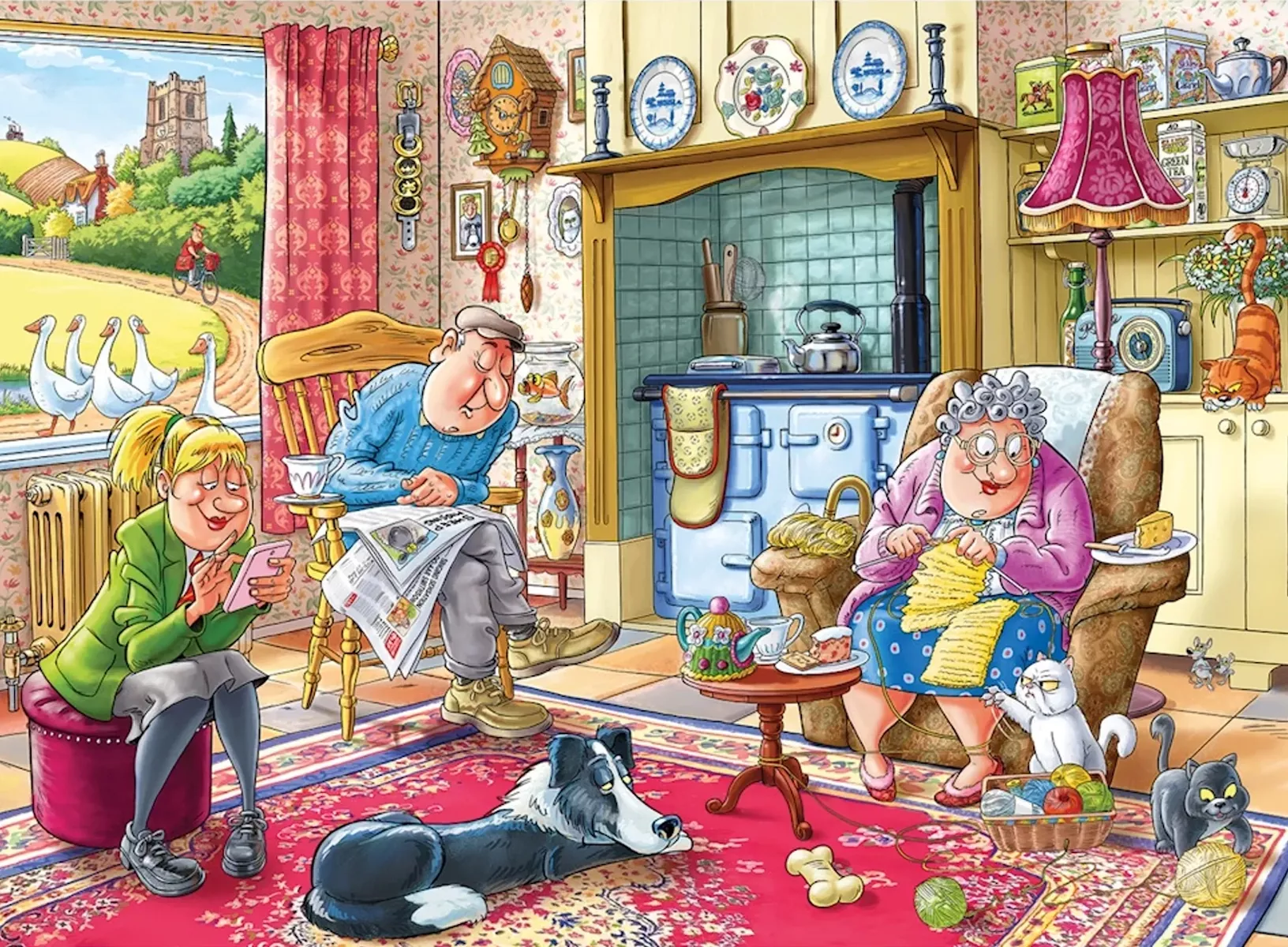 Деревенские посиделки