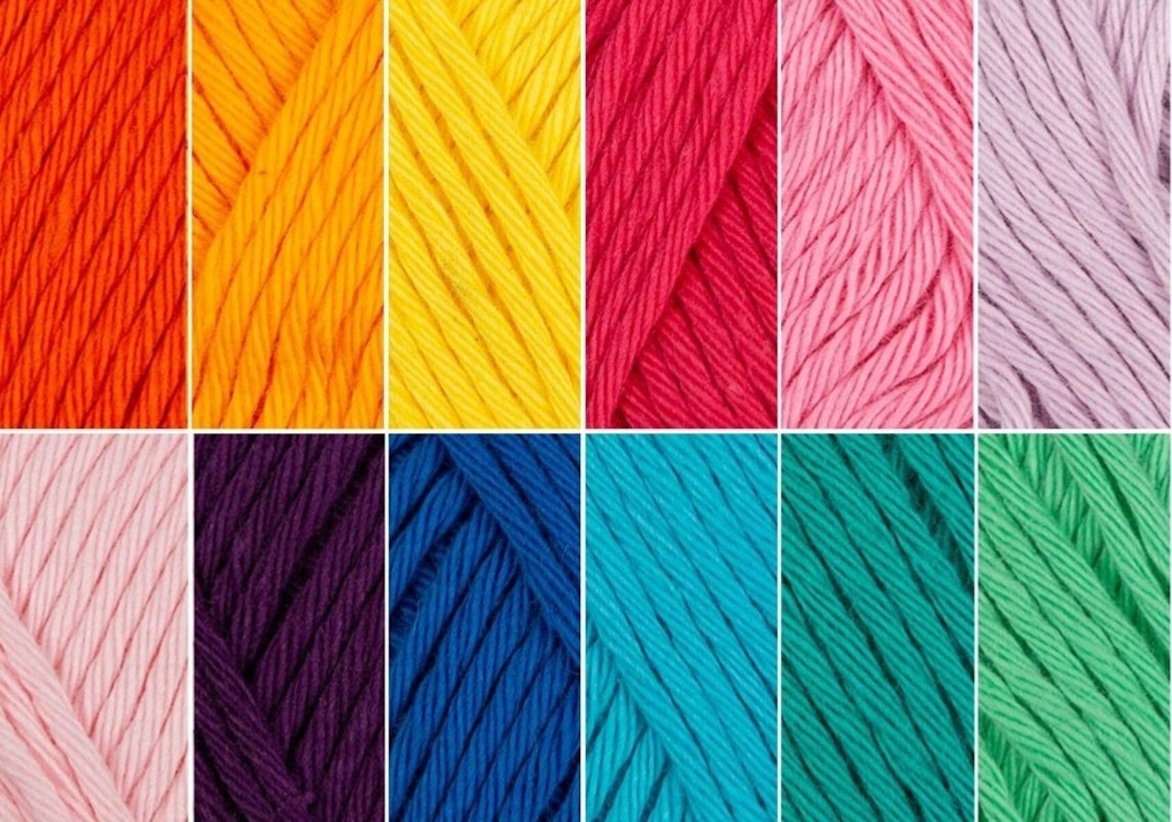 Цветная пряжа