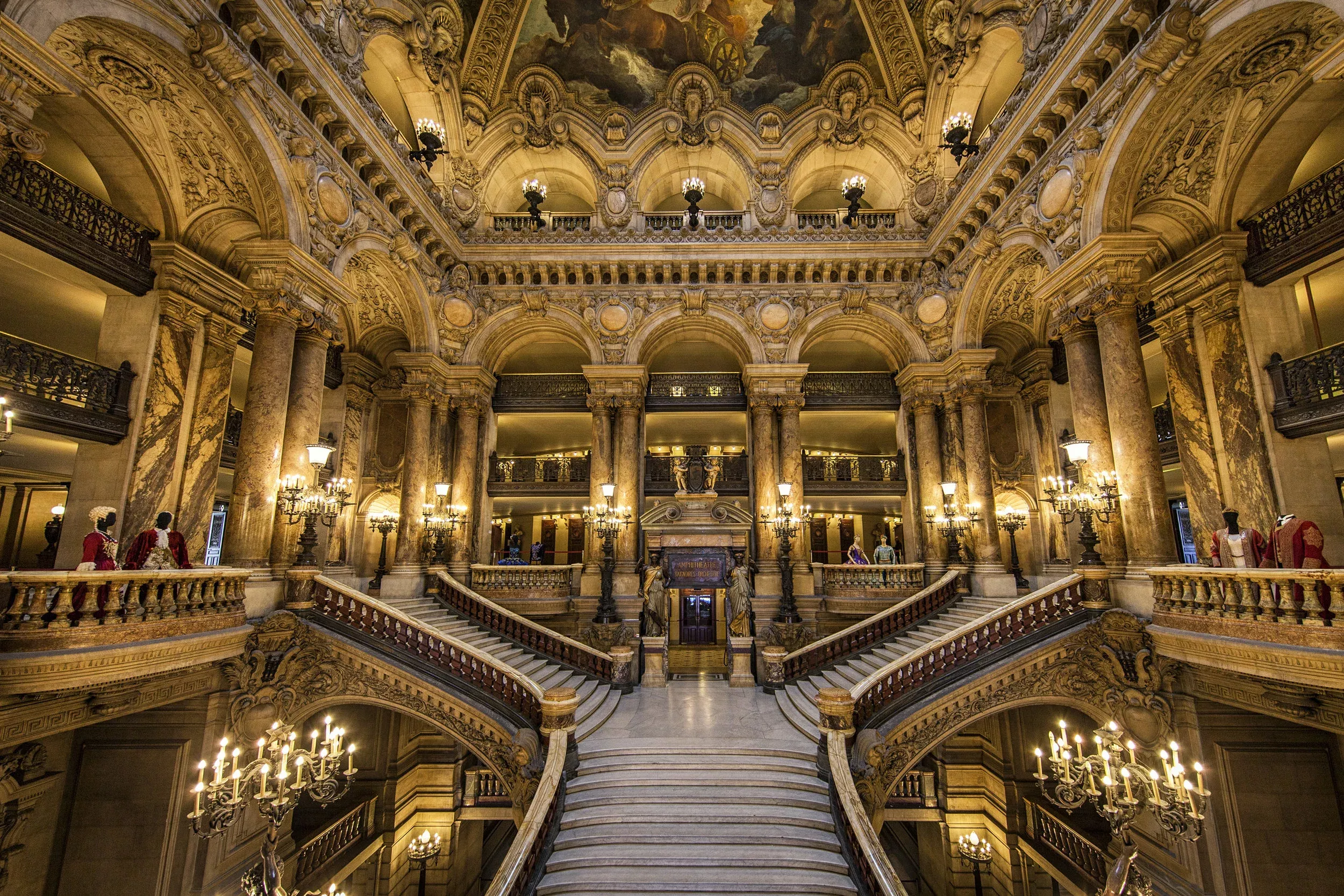 Опера Гарнье внутри