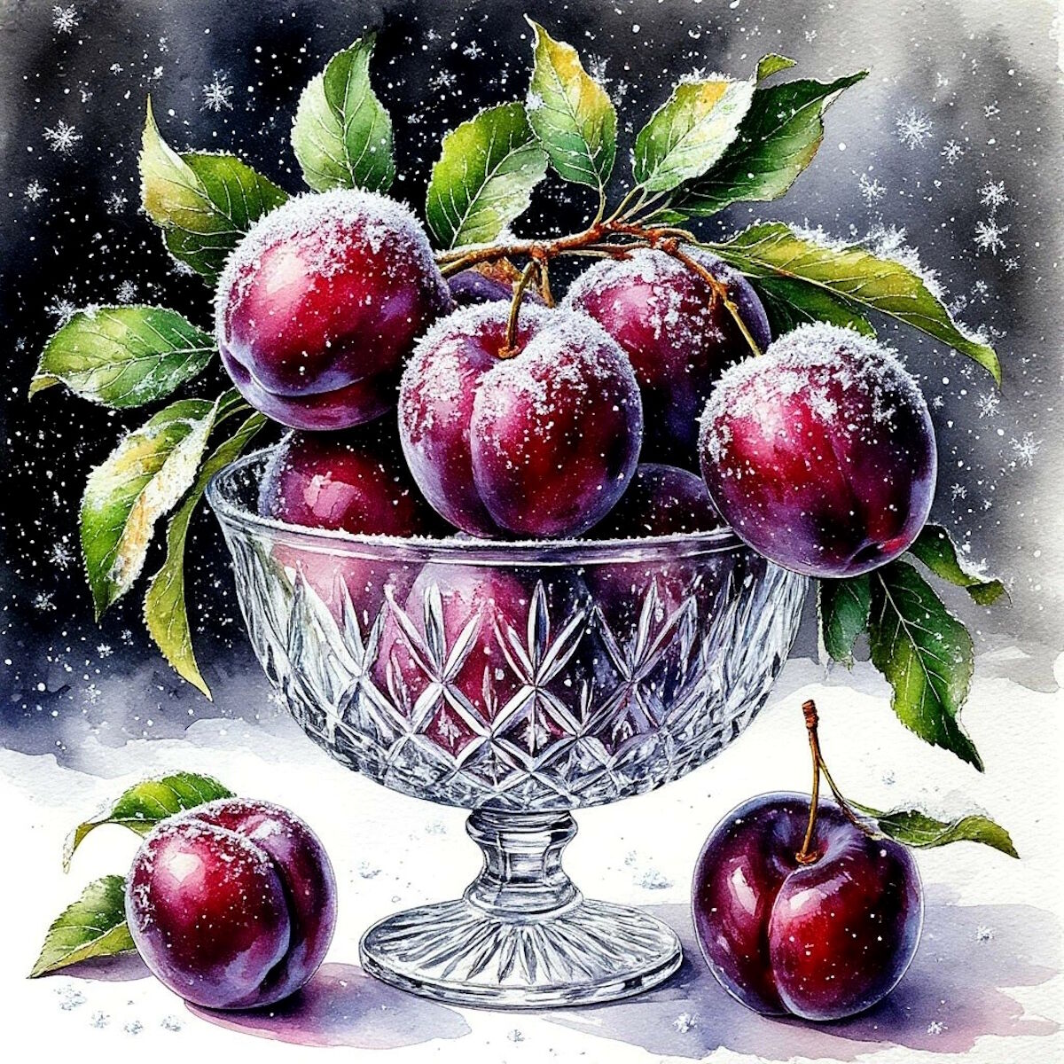 Зимняя слива