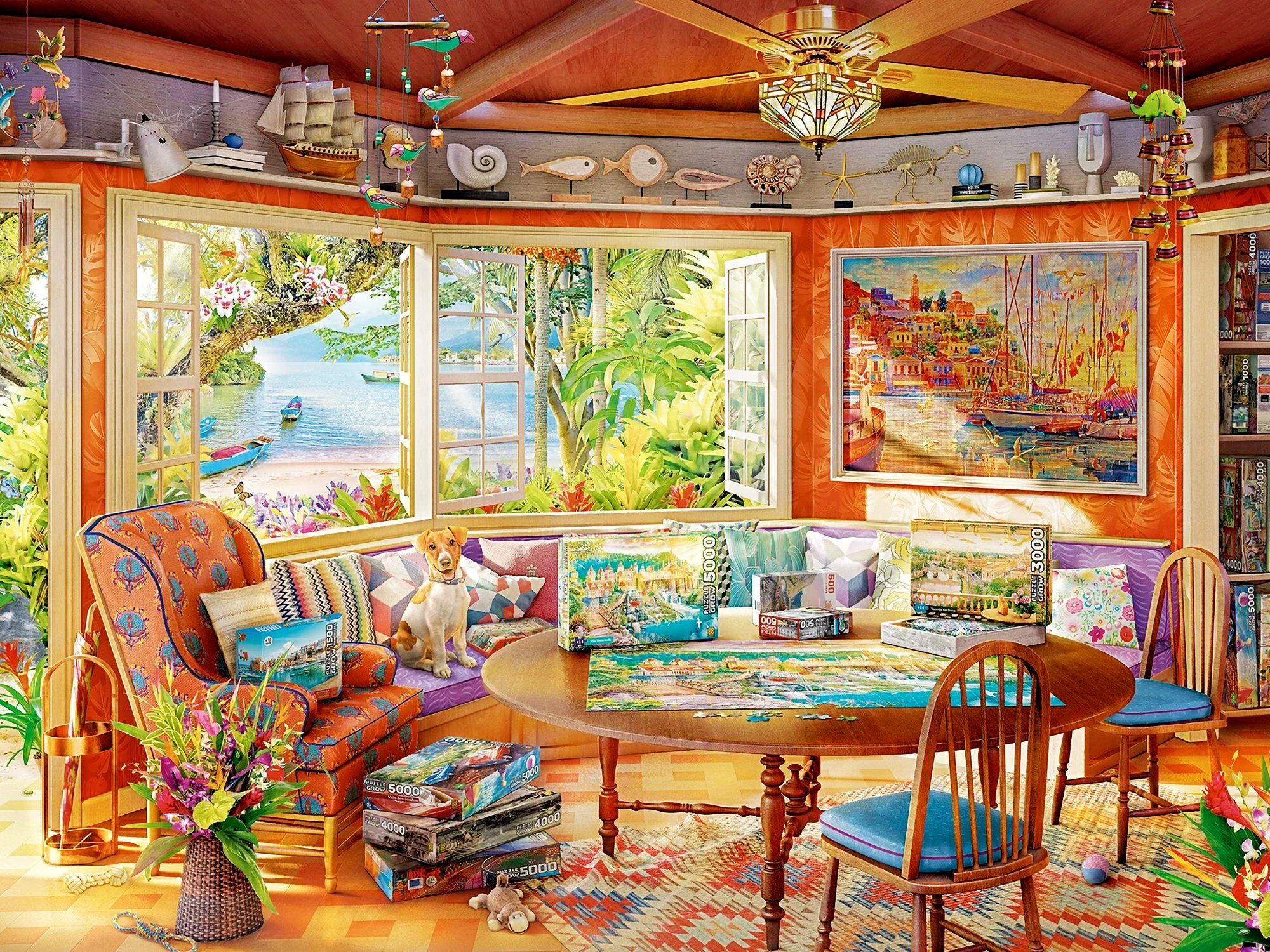 Комната с пазлами