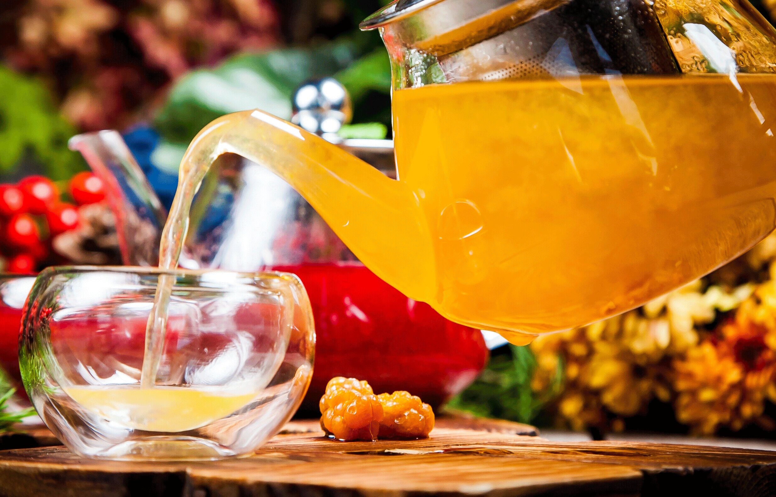 Облепиховый ароматный чай