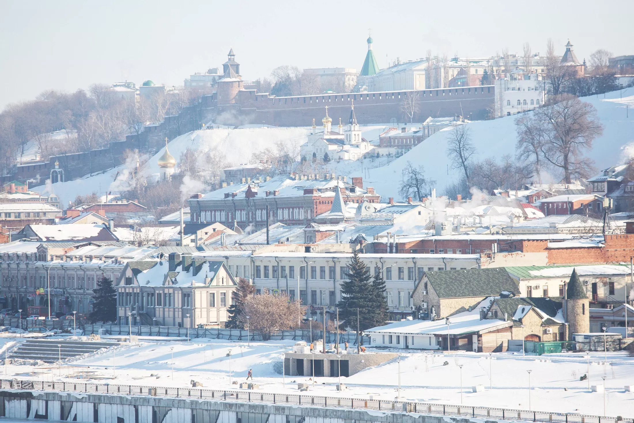 Нижний Новгород зимой