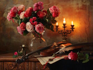 Музыка и розы