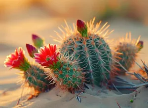 Цветы в иголках