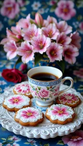 Печенье цветочное