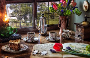 Тортик и кофе