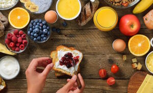 Хлеб и варенье