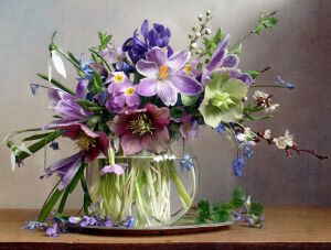 Сиреневый букетик