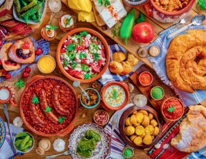 Мексиканский сытный обед