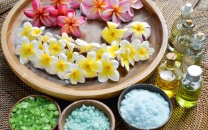 Цветы и морская соль