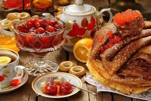 Блины и яблочки