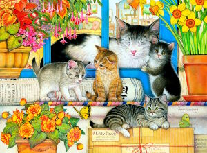 Кошкины озорные котята