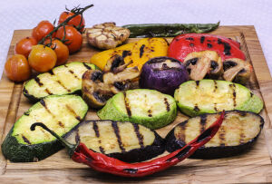 Овощи приготовленные на гриле