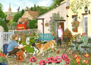 Приехала внучка