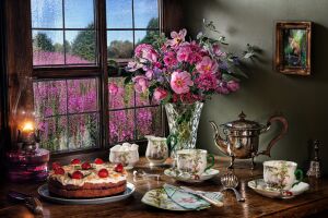 Торт в дождливый день