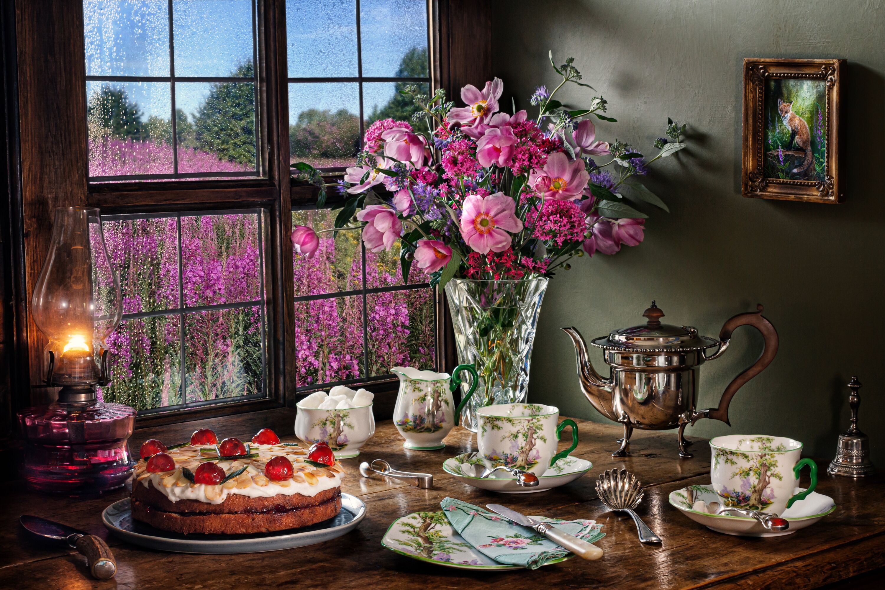 Торт в дождливый день