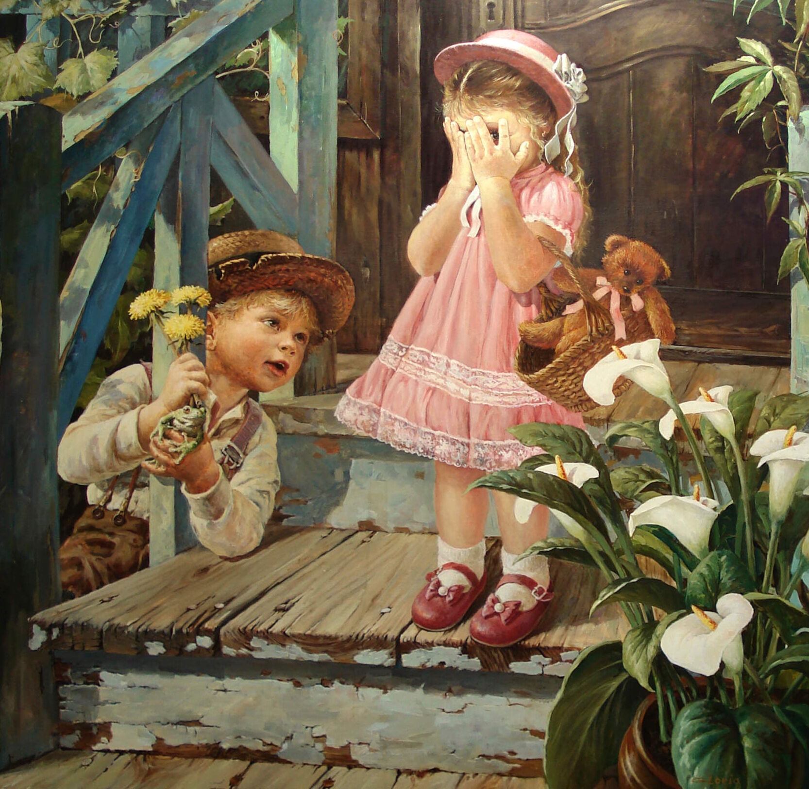 Лягушонок для подружки