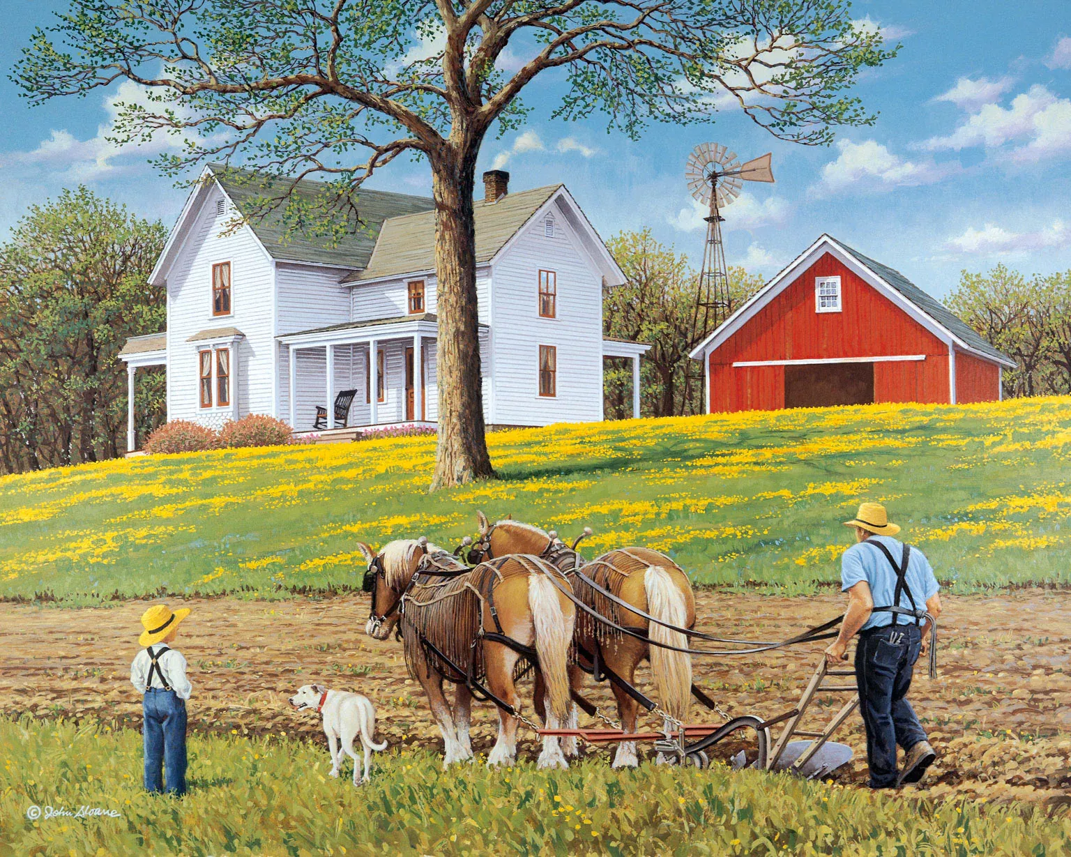 Работа в поле