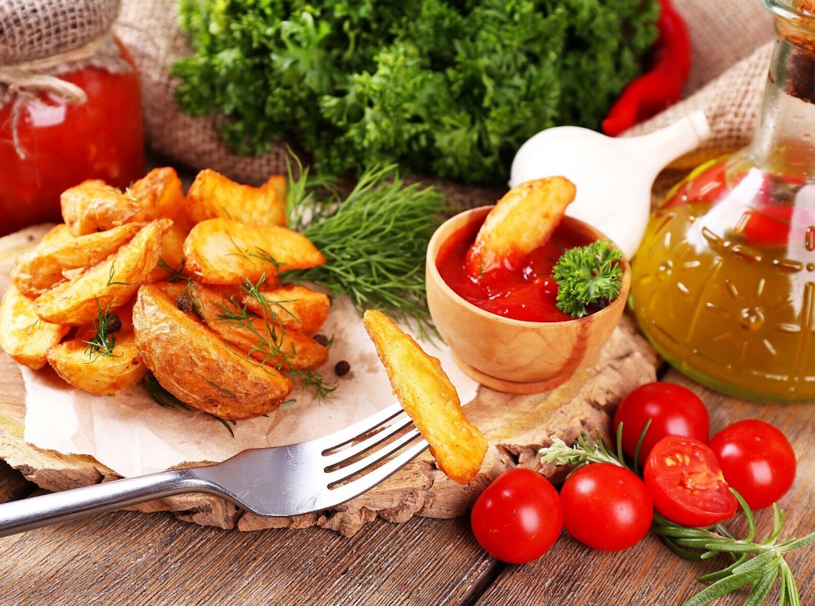 Картошка из печи