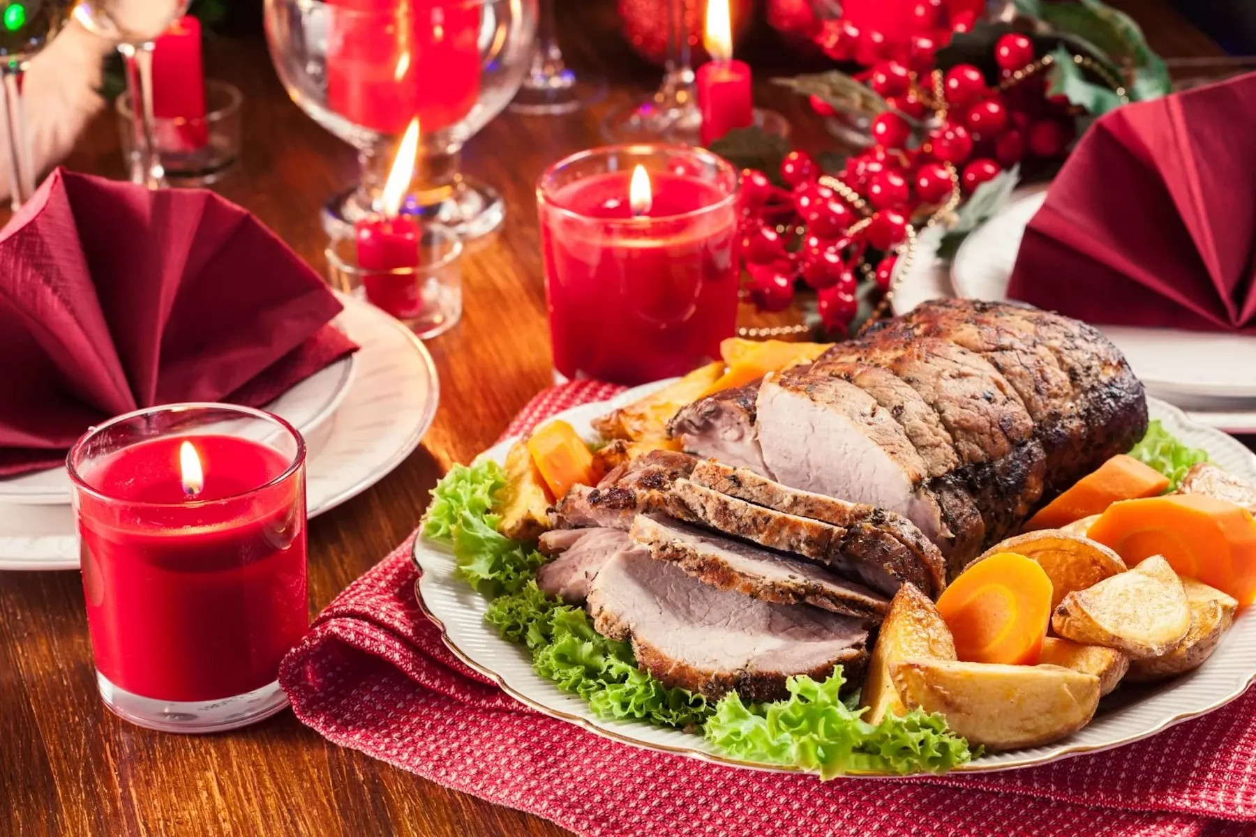 Буженина и свечи