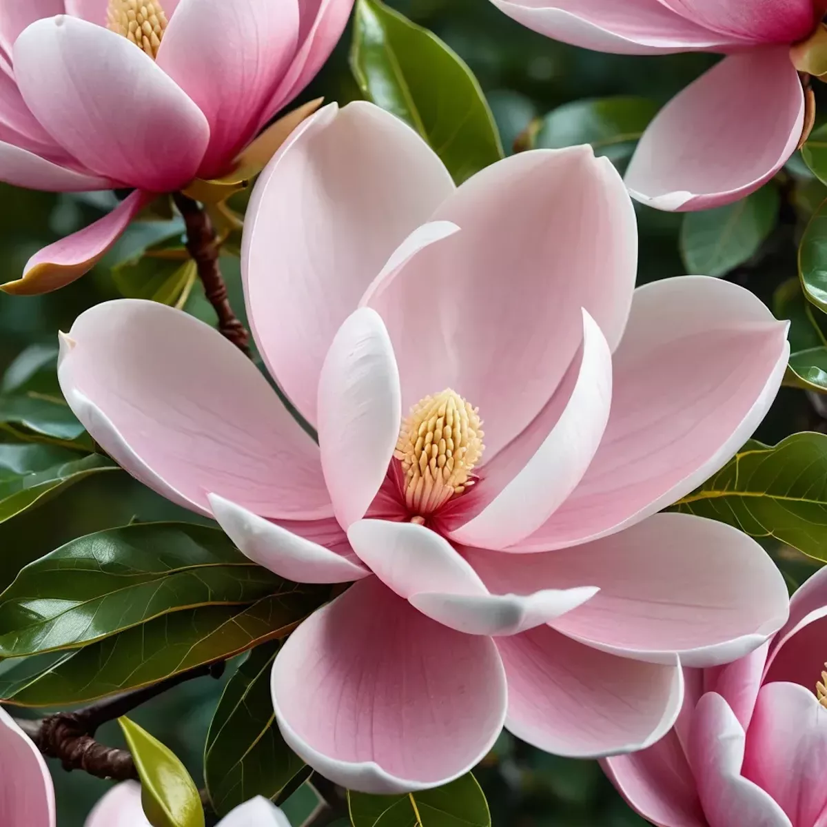 Цветок магнолия