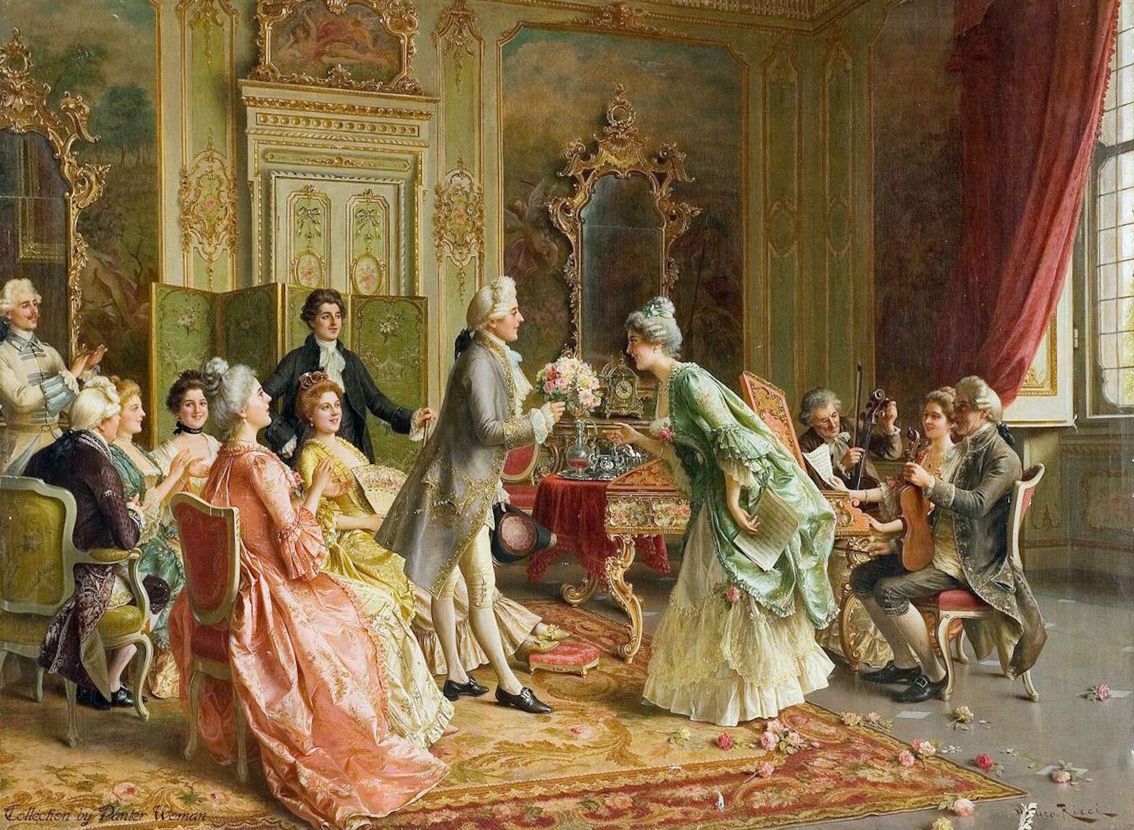 Цветы для певицы